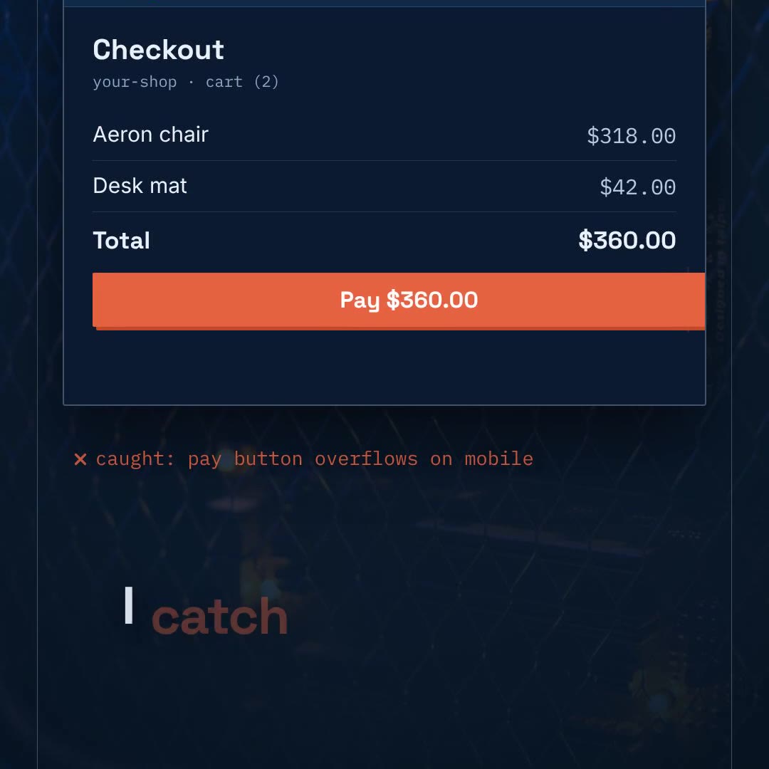 ctx7 catching and fixing its own bug in a live checkout, then shipping it
